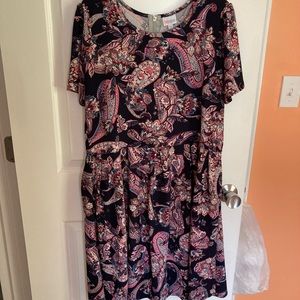 LuLaroe Amelia dress. Size 3X.